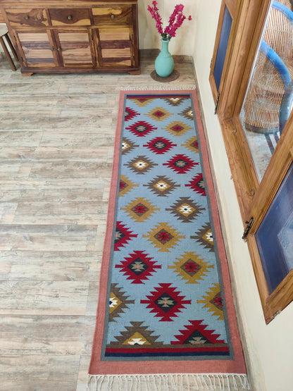 Colorful Cotton Runner Colorful Diamond Runner