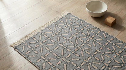 Luxury Contemporary Geometric Floor Hand Knotted rug