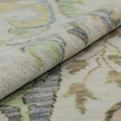 Sage Meadow Azure Oushak US UK Interior Decor