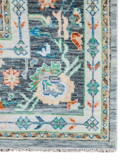 Handmade Wool Oushak Luxury Vintage Turkish Style carpet