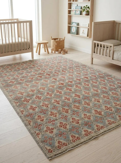 Rust Diamond Trellis Vintage Rustic US UK Home Decor