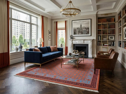 Multicolor Hand-Tufted Wool Rug,Luxury Living Room Rug,Custom Size Carpet