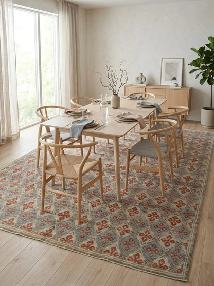 Rust Diamond Trellis Vintage Rustic US UK Home Decor
