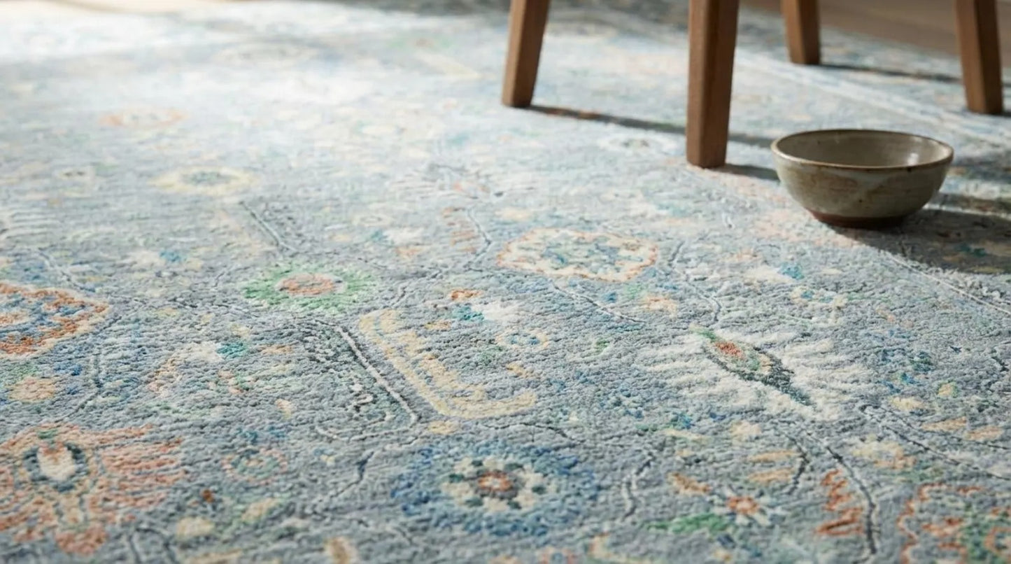 Handmade Wool Oushak Luxury Vintage Turkish Style carpet