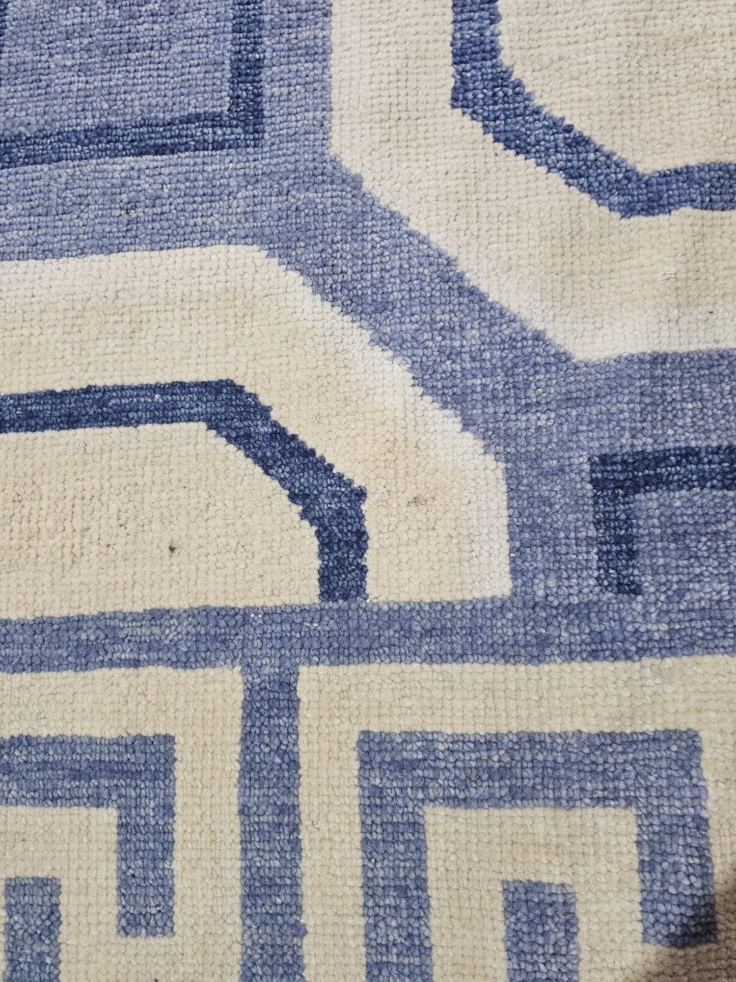 Metropolis Octagon Hand-Knotted Wool Contemporary Geometric Rug