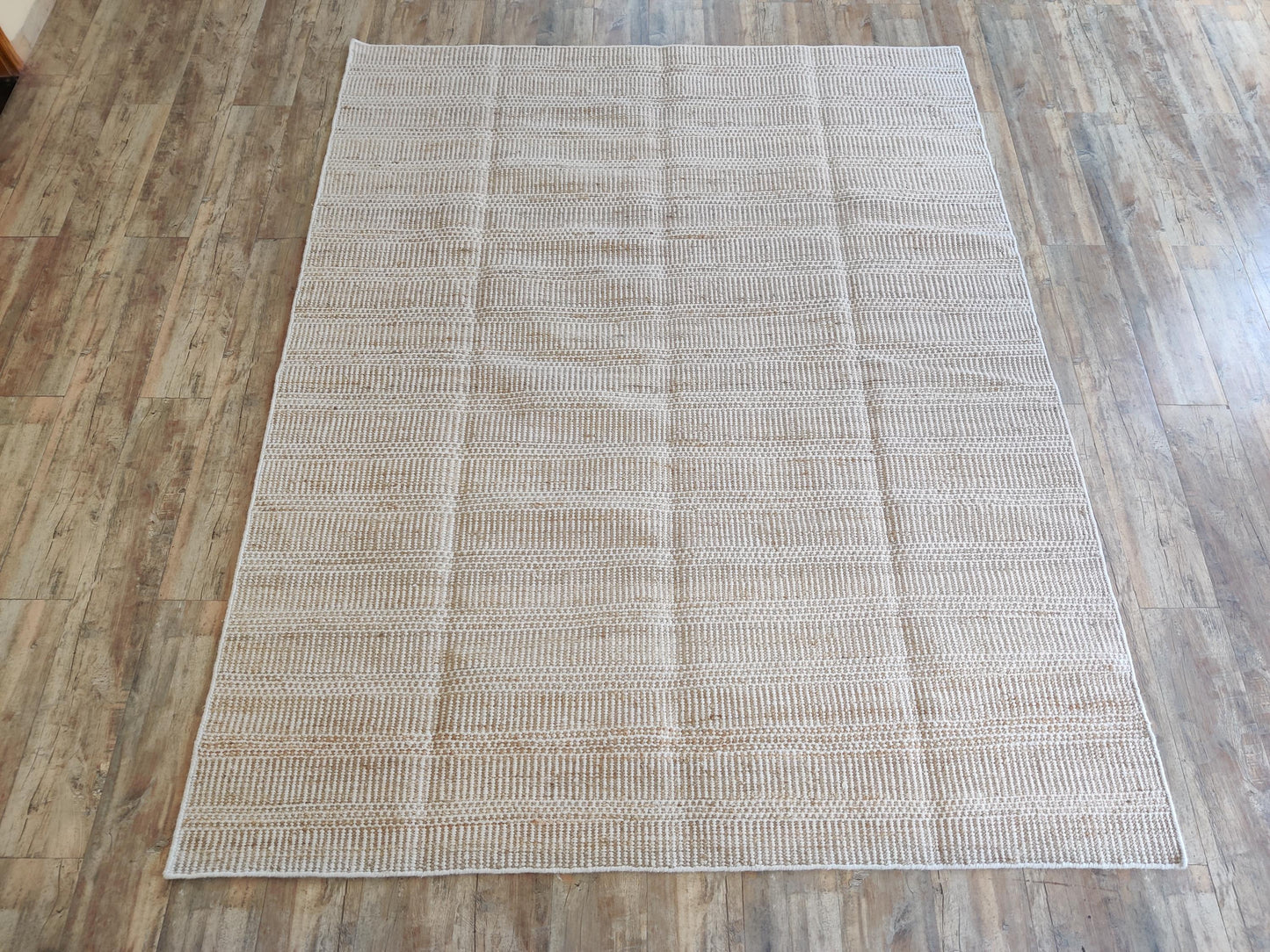 Desert Striped Pattern Premium Handloom Living Room Carpet