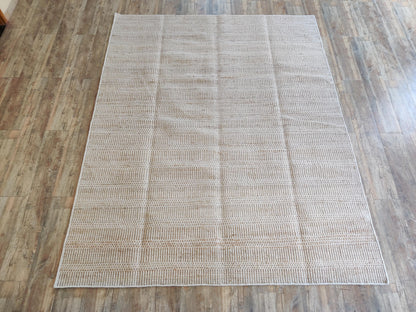 Desert Striped Pattern Premium Handloom Living Room Carpet