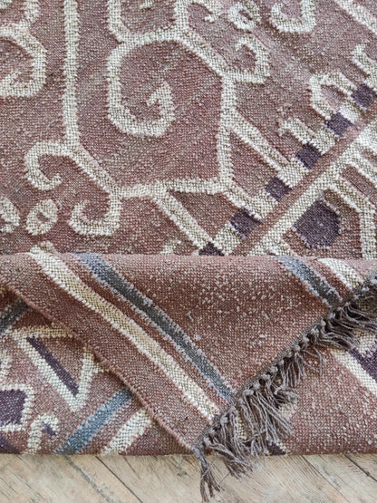 Aztec Maze Antique Tribal Pattern Rug