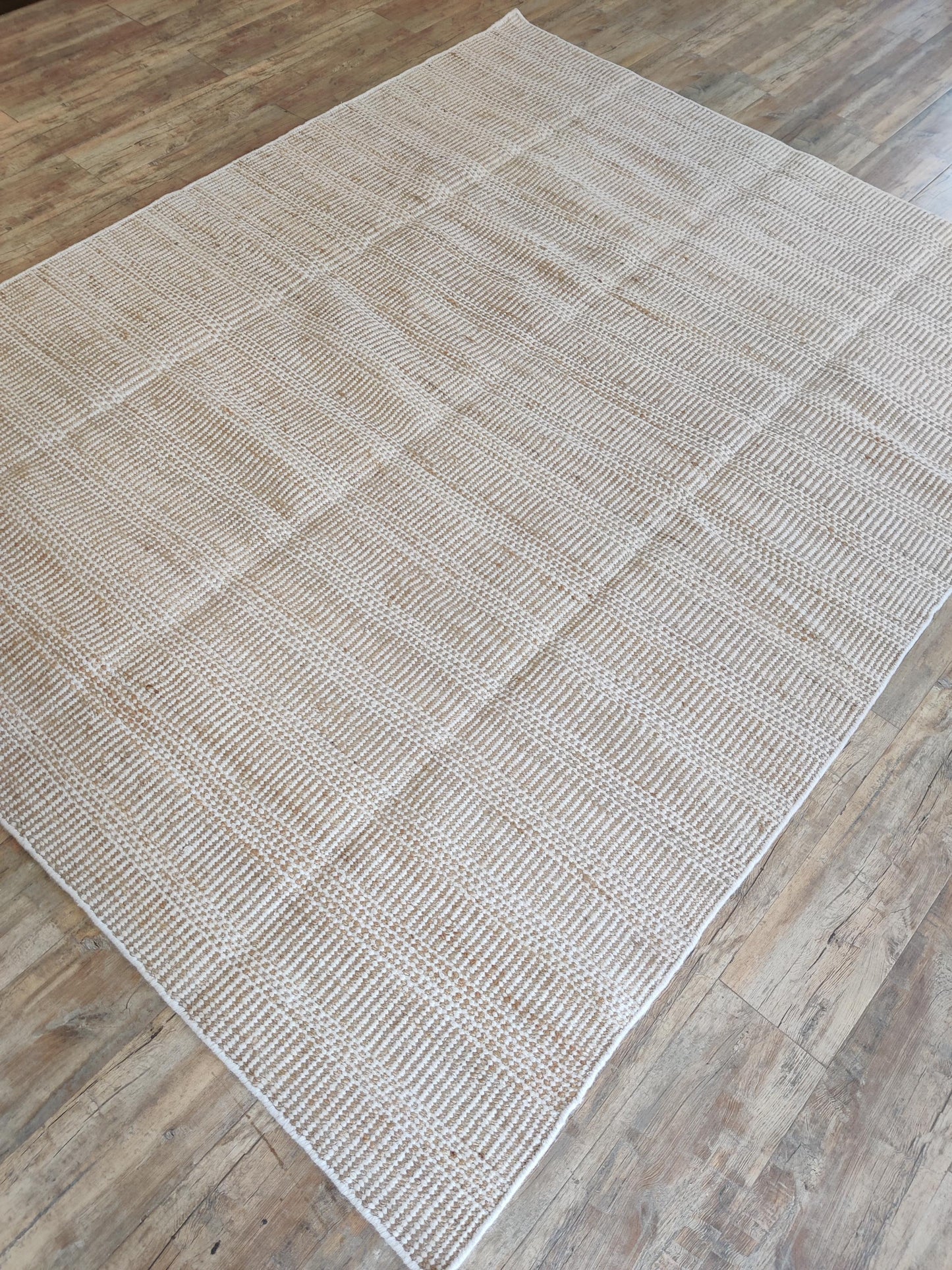 Desert Striped Pattern Premium Handloom Living Room Carpet