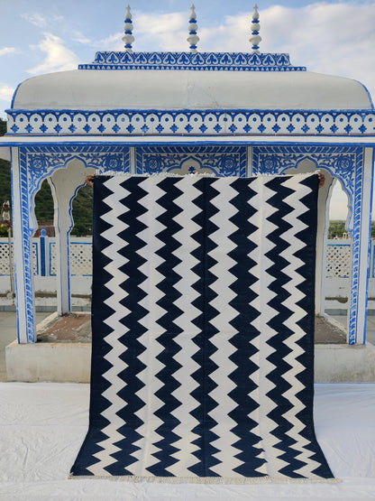 Modern Graphic Chevron Contemporary Floor Carpet for Living Room