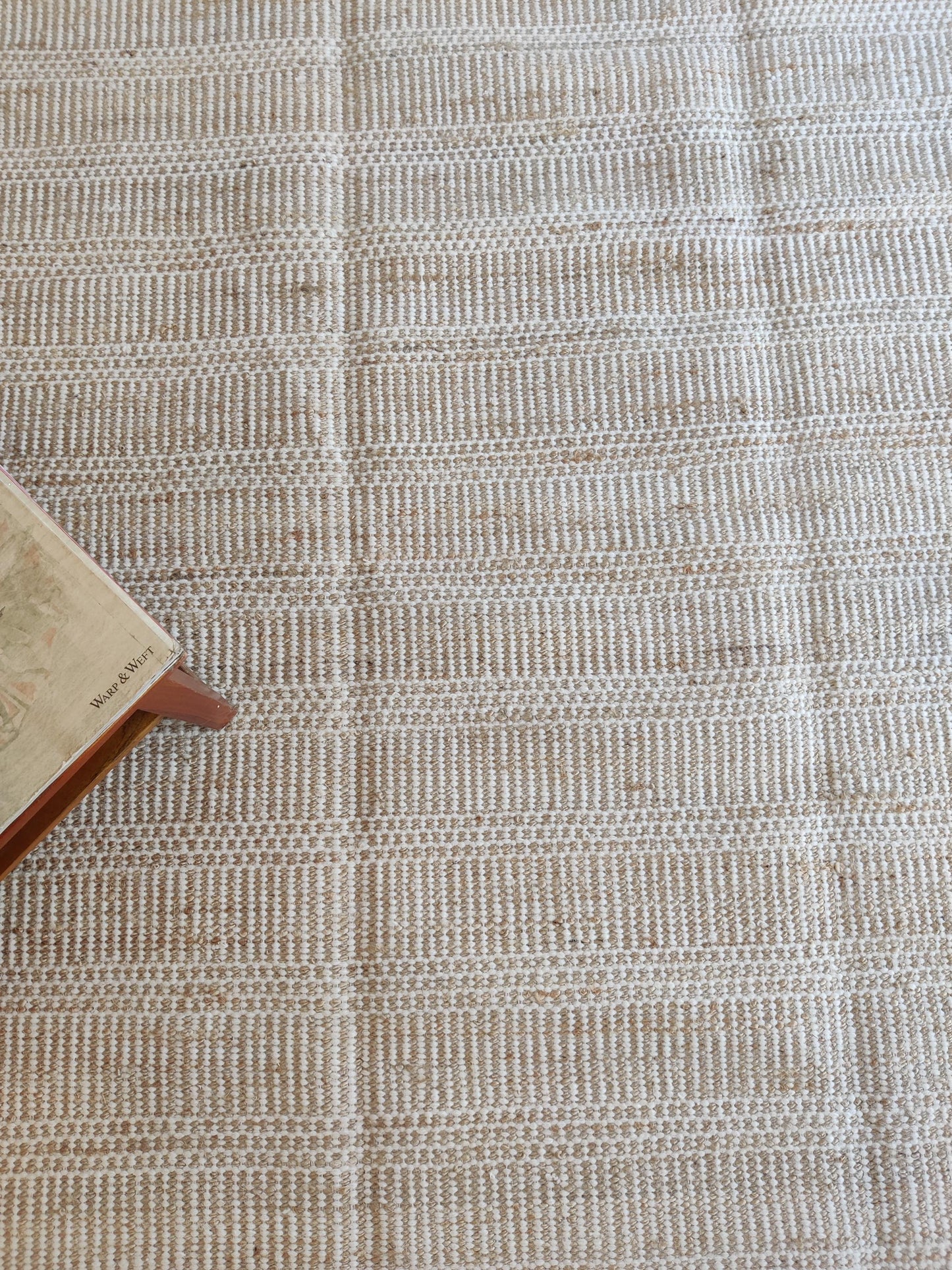 Desert Striped Pattern Premium Handloom Living Room Carpet