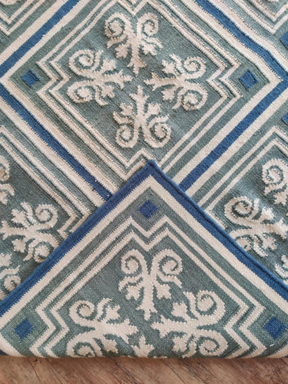 Classic Azulejo Style Pattern Designer Rug