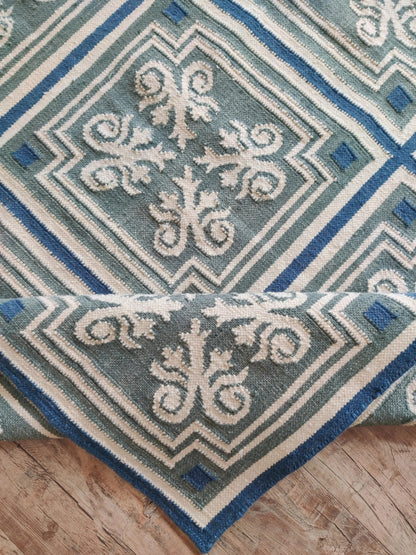 Classic Azulejo Style Pattern Designer Rug