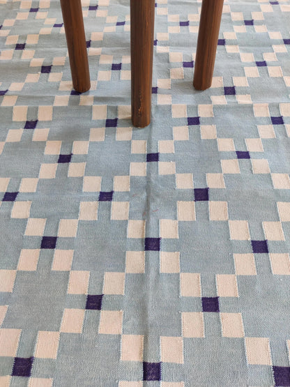 Handwoven Pastel Southwestern Style Area Rug