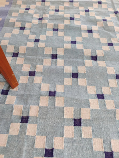 Handwoven Pastel Southwestern Style Area Rug