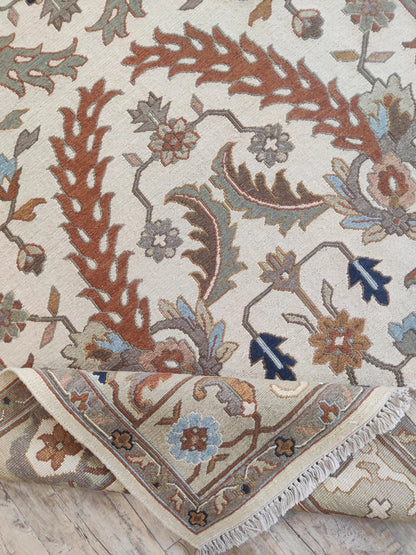 Heritage Floral Medallion Premium Moumak Area Rug