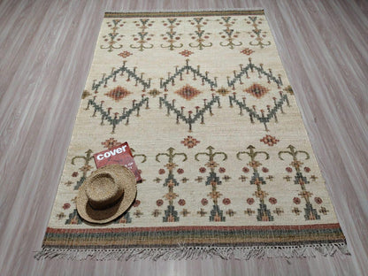 Heritage Symmetra Eco-Friendly Reversible Area Rug for Living Room