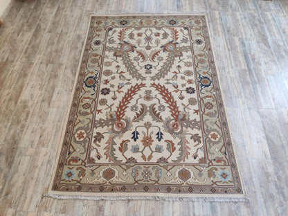 Heritage Floral Medallion Premium Moumak Area Rug