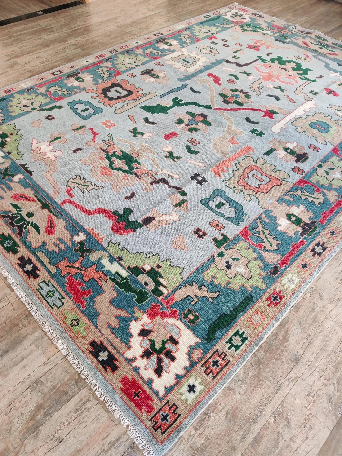 Celestial Menagerie Premium Hand-Knotted Art Rug