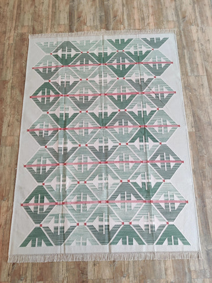 Bauhaus Style Abstract Carpet for Living Room, Minimalist Area Rug