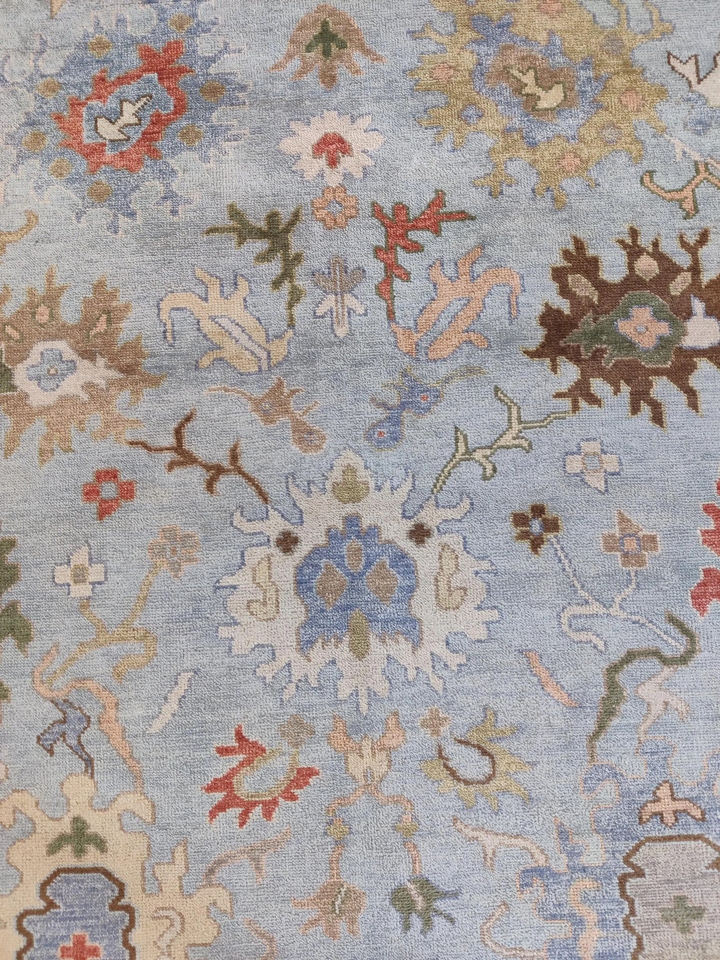 Celestial Meadow Premium Hand-Knotted Wool Rug