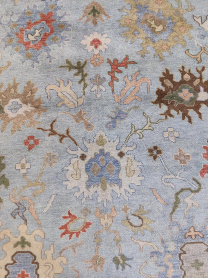 Celestial Meadow Premium Hand-Knotted Wool Rug