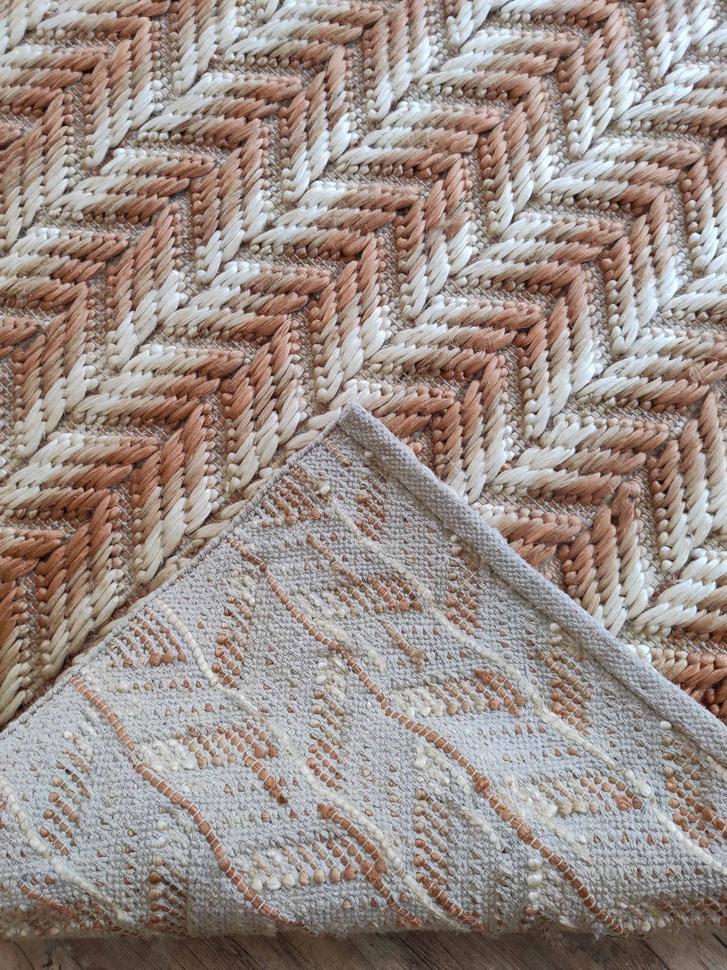 Horizon Grain Stripe Natural Fiber Textured Carpet
