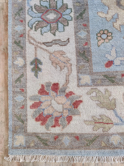 Celestial Meadow Premium Hand-Knotted Wool Rug