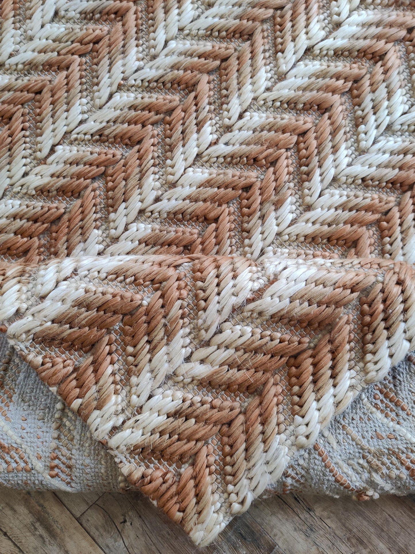 Horizon Grain Stripe Natural Fiber Textured Carpet