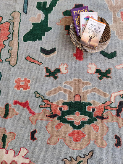 Celestial Menagerie Premium Hand-Knotted Art Rug