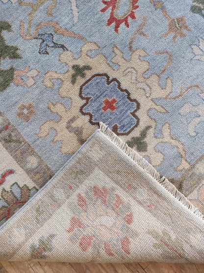 Celestial Meadow Premium Hand-Knotted Wool Rug