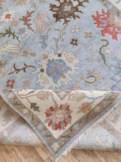 Celestial Meadow Premium Hand-Knotted Wool Rug