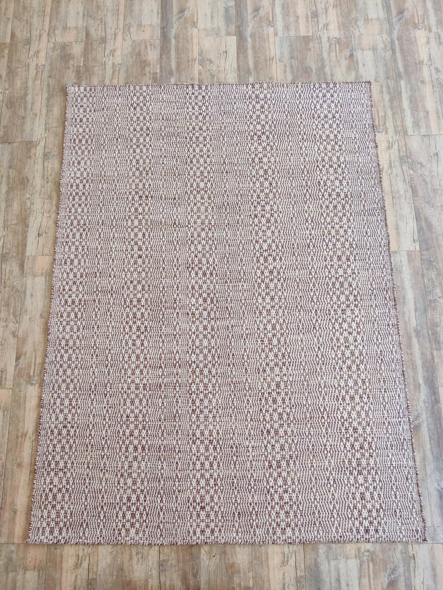 Handwoven Wool Area Rug ,Textured Earth Tones,Custom Natural Handloom Carpet