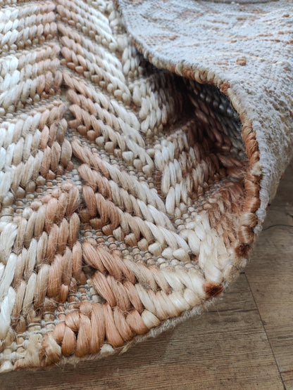 Horizon Grain Stripe Natural Fiber Textured Carpet