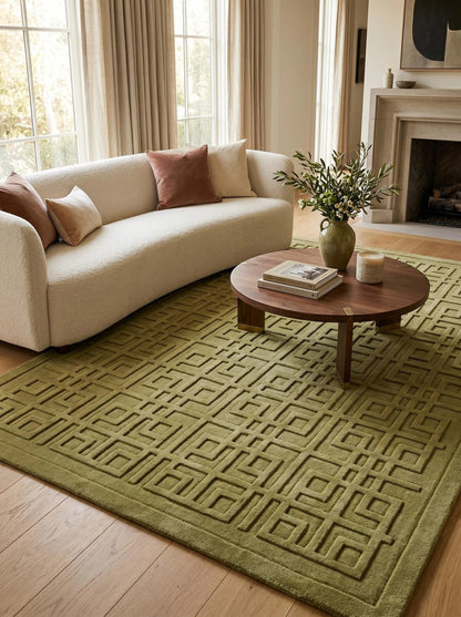 Modern Scandinavian Geometric Area Rug