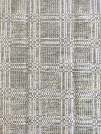 Premium Flatweave Wool Carpet with Raised Geometric Grid