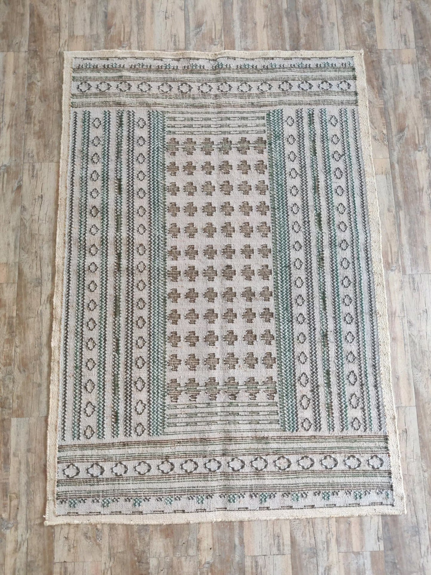 Keziah Cotton Jute Flatweave Rug