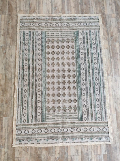 Keziah Cotton Jute Flatweave Rug
