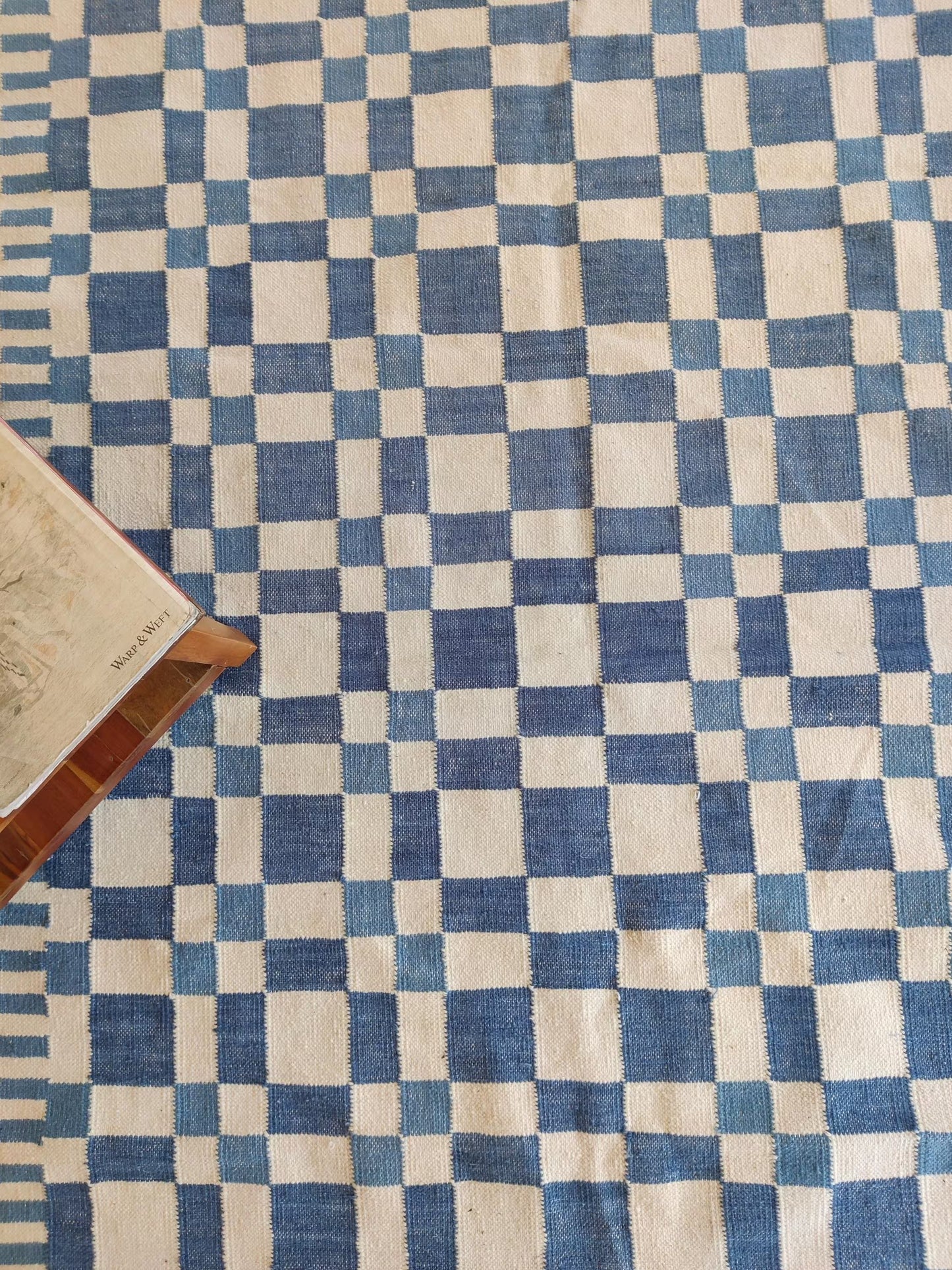 Modern Bohemian Flatweave Rug, Geometric Wool Area Rug