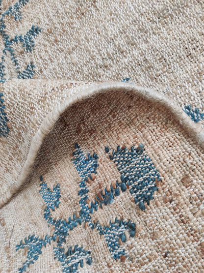 Hand-woven jute Flower Rug Home and Living Room Rug