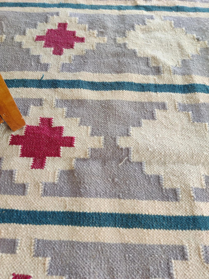 Geometric Boho Area Rug