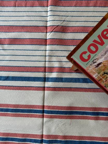 Southwestern Striped Cotton flat weave  Rug