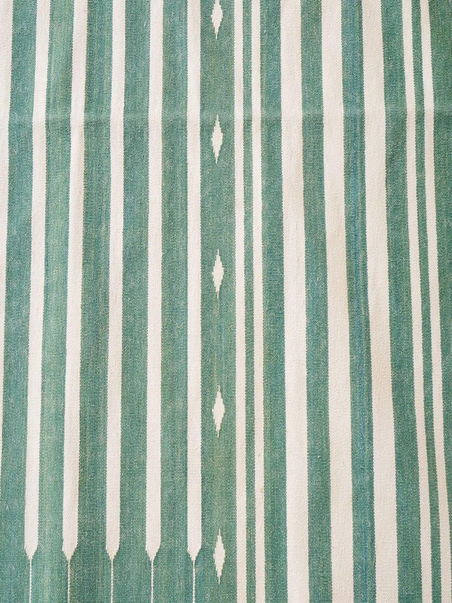 Nordic Striped Cotton Flatweave Rug