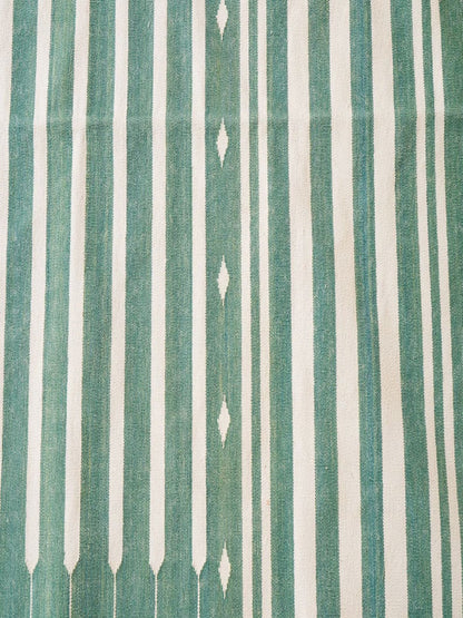 Nordic Striped Cotton Flatweave Rug