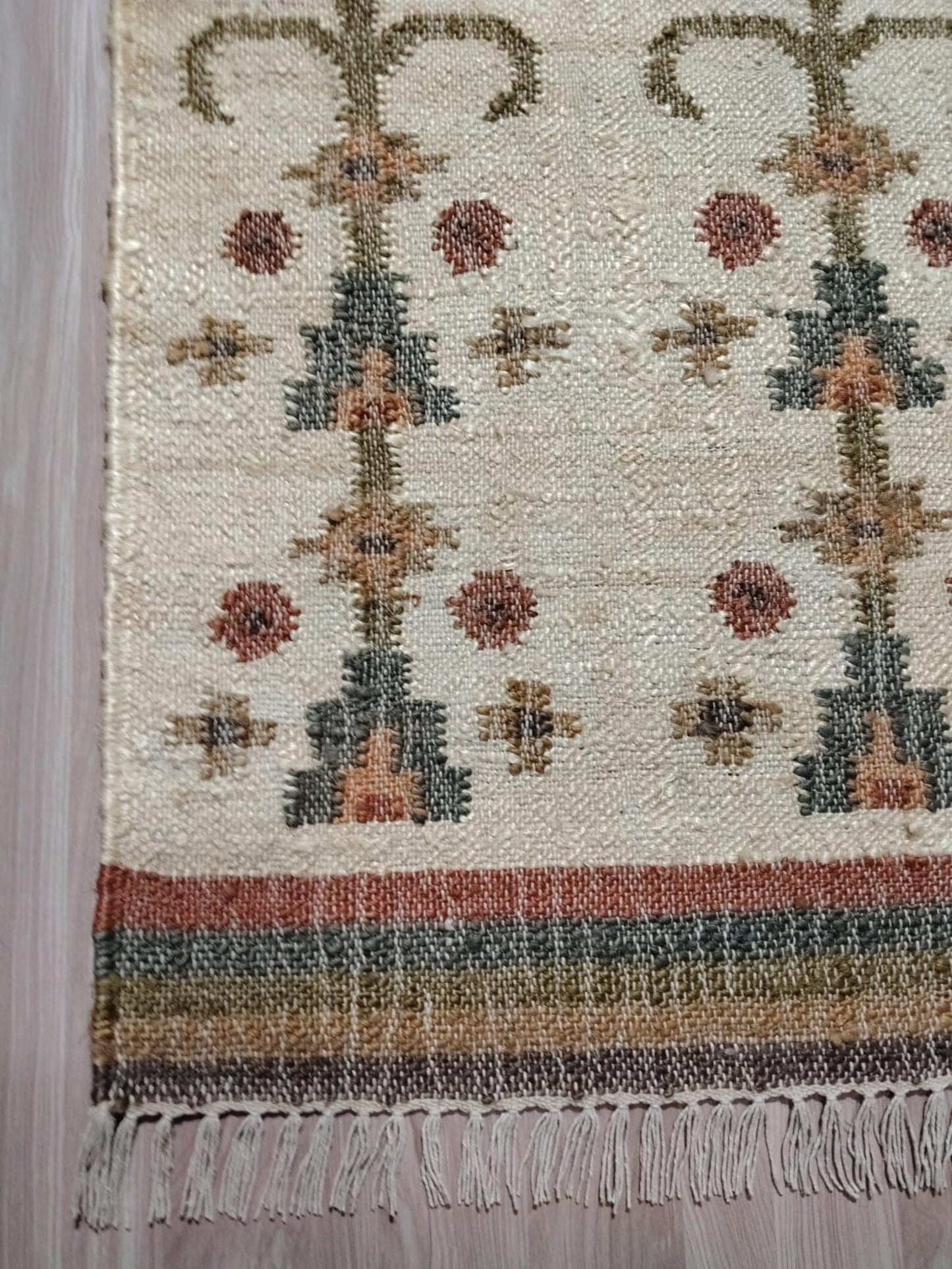 Heritage Symmetra Eco-Friendly Reversible Area Rug for Living Room