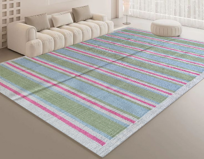 Coastal Stripe Wool Area Rug