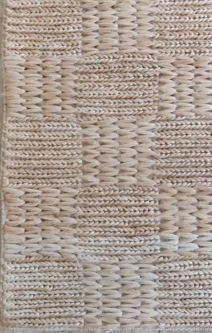 The Sandstone Checker Natural Jute Soumak Rug