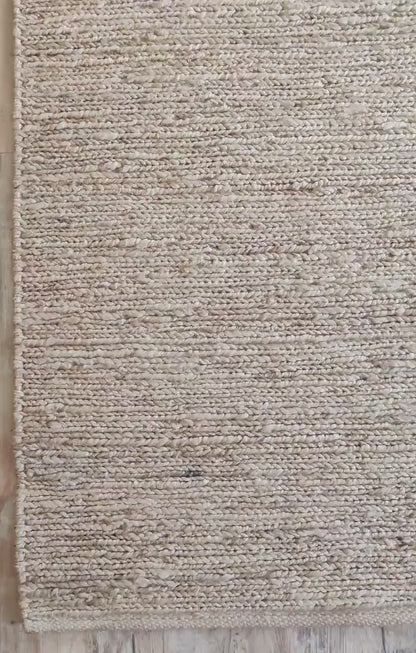 The Earthy Ribbed Natural Jute Soumak Rug