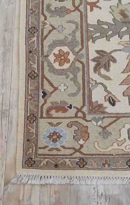 Heritage Floral Medallion Premium Moumak Area Rug