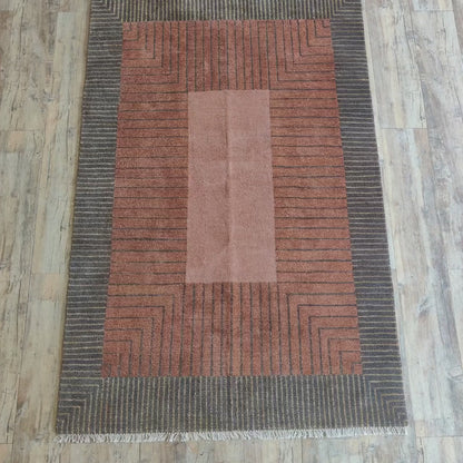 Terra Steps Modern Abstract Linear Area Rug